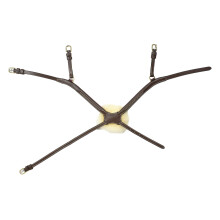 (Full, Havana) John Whitaker Pick N Mix Leather Horse Grackle Noseband