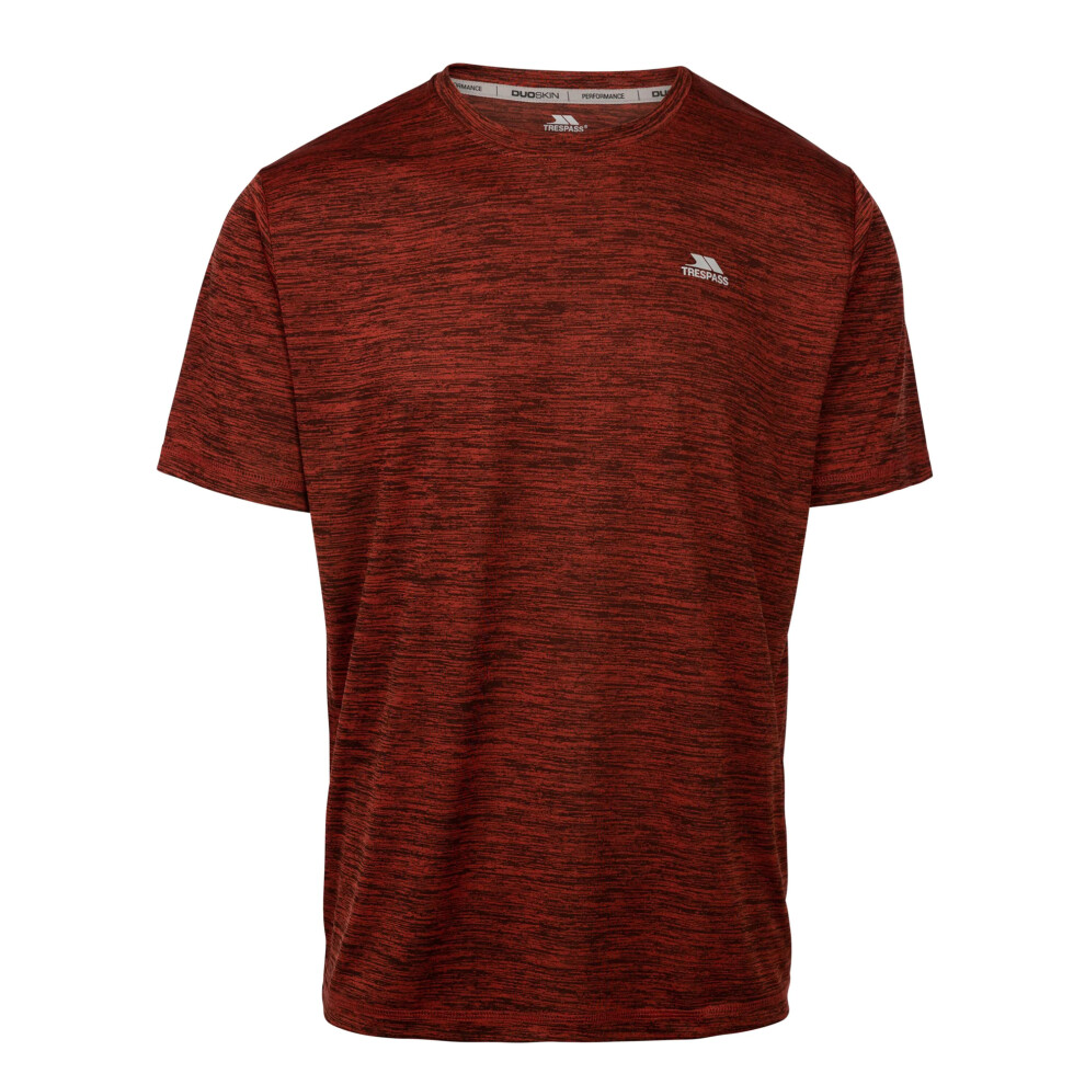 Trespass (Xxl, Burnt Orange Marl) Mens Kearsley Active Top