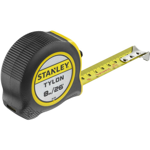 STANLEY (5m, Black/Yellow) Stanley Tylon Tape Measure 1
