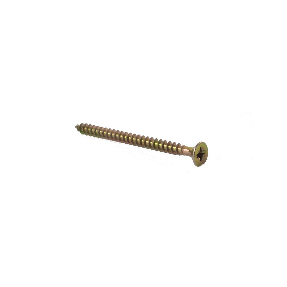 (6 X 100Mm, Yellow) Picardy Multi Purpose Screw Zyp (Box Of 100) 5059444056260