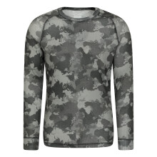 (M, Green) Mountain Warehouse Mens Talus Camouflage Thermal Top