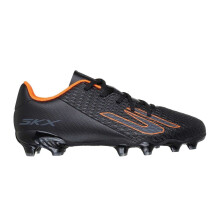 (4 UK, Black/Orange) Skechers Childrens/Kids Pro Firm Ground Football Boots