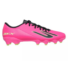 (4 UK, Pink/Black) Skechers Childrens/Kids Pro Firm Ground Football Boots