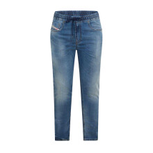 (26R, Blue Denim) Diesel Womens/Ladies Krly Logo Elasticated Waist Wide Leg Jeans