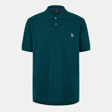 (S, Dark Blue) Paul Smith Mens Zebra Regular Polo Shirt