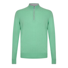 (M, Mantis) Callaway Mens Zip Neck Sweater Top