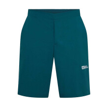 (S, Green) Jack Wolfskin Mens Relaxed Fit Shorts