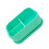 Silicone Lunch Box Food Grade Crisper Microwave Heating 3-Compartment Lunch Bento Box Office Student Kitchen Tableware,A 4