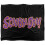 Scooby Doo (152cm x 127cm, Black/Pink) Scooby Doo Logo Supersoft Blanket 1