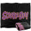 Scooby Doo (152cm x 127cm, Black/Pink) Scooby Doo Logo Supersoft Blanket 2