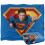 Superman (152cm x 127cm, Multicoloured) Superman Flying Over Shield Blanket 4