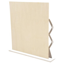 Natural Wood White Honeycomb Jewelry Earrings Necklace Storage Rack Holder Jewelry Display Stand Earring Storage Rack