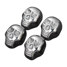 Piedras Enfriadoras de Acero Inoxidable Cubitos de Hielo Reutilizables con Cabeza de Calavera