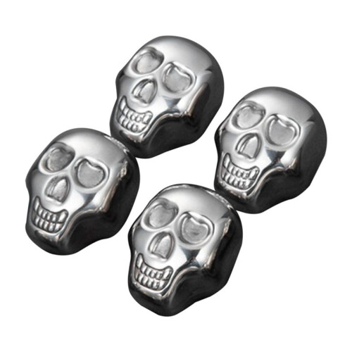 Stainless Steel Chilling Stones Reusable Skull  Ice-Cubes