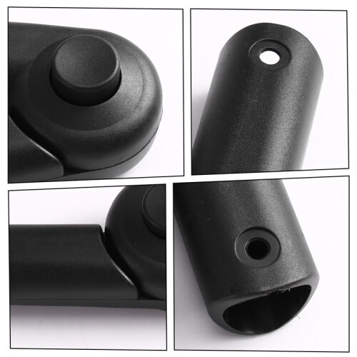 2pcs Stroller Folding Handle Joint Connector Replacement Parts for 22mm Tubes Folding Pushchair Handle 2