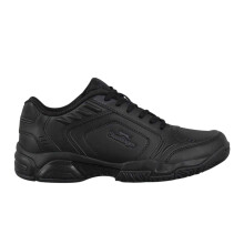 (6 UK, Black) Slazenger Childrens/Kids Synthetic Tennis Shoes