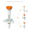 8Pcs Golfs Tees for Golfs Driver Training, Plastic Golfs Tees Low Resistance More Distance Consistent Height Tees 6