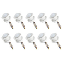 10X Motion Sensor Light 110-220V PIR Sensor Detection Delay Adjustable Infrared Induction Detector