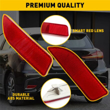 1Pair Car Rear Bumper Reflector(LH+RH)8191002130 8192002030 for 1.8L 2.4L 2011-2013