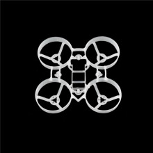 2pcs 65mm FPV Frame Kit Bwhoop65 Tiny Drone Quadcopter FPV Frame for Mobula6 / Mobula6 HD Drone DIY Parts White