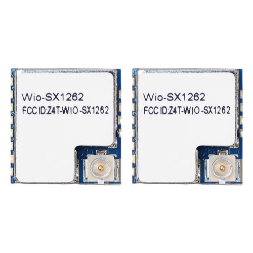 2X Modulo Wireless SX1262, Wio-SX1262 Incorporato, Supporta LoRa e LoRaWAN su EU868 e US915 1