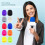 Capa de Espuma Colorida para Microfone com 30 Pacotes de Microfone de Mão para Palco Grosso Capa de Espuma para Karaokê DJ 5