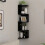 2X Wall Mounted Corner Storage Rack Classic Wall Rack 5 Layers Semicircular Partitions A 3