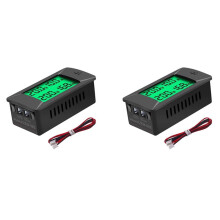 2X DigitalVoltage Current Meter Power Detector Voltage Detector Monitor Tester DC0-300V 300A LCD Power Meter PZEM-025