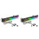 2X COOLMOON GT8  Card Bracket ARGB Computer Shenguang Synchronous Horizontal Chassis Fixed GPU Support 1