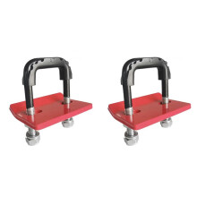 2X Hitch Tightener Anti Rattle Clamp,Hitch Stabilizer for 1.25 and 2inch Trailer Hitches, Rubber Isolator and Anti Rust