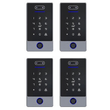 4X TTLock Face Recognition Access Control Keypad Standalone Waterproof Fingerprint Access Controller for Door Lock-B
