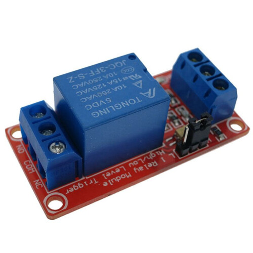 2X One 1 Channel 5V Relay Module Board Shield for  with Optocoupler Support High and Low Level Trigger