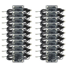 New 18Pcs 100 Degree Camera Module 1MP OV9732 1280x720 USB Free Driver Manual Focus, with 2 Meter Cable for WinXP/7/8/10