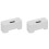 2X Automatic Toilet Flush Button Toilet  Sensor Flusher ExternalInfrared Flush  Toilet Flushing Sensor 2