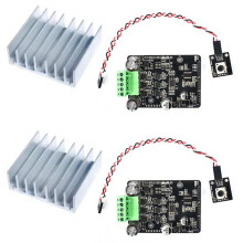 2X 6-80V BLDC Three Phase Brushless Motor Controller PWM High Power 1600W Motor Driver Board No Hall