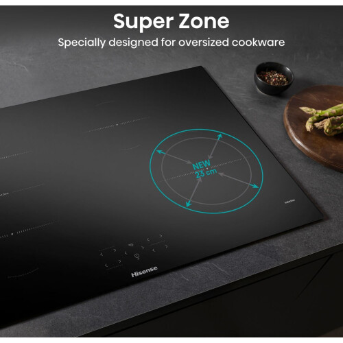 Hisense Hisense HI8421BSC 80cm 4 Burners Induction Hob Touch Control Black 1
