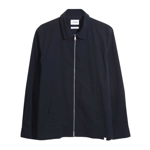 Farah (L, True Navy) Farah Mens Full Zip Regular Long-Sleeved Jacket