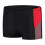 Speedo (3XS, Black/Red) Speedo Mens Dive Split Geometric Swimming Trunks 1