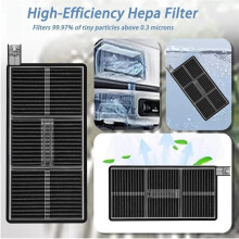 Replacement Parts Filter for Mova Z60 PRO /Z60 Ultra Vacuum Cleaner Accessories HEPA Filter 8PCS