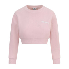 (12-13 Years, Pink) Rose London Girls Relaxed Fit Crop Sweatshirt