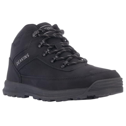 (7 UK, Black) Nicholas Deakins Mens Invincbl Boots