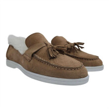 (4 UK, Cognac) Firetrap Womens/Ladies Loro Suede Flat Boat Shoes