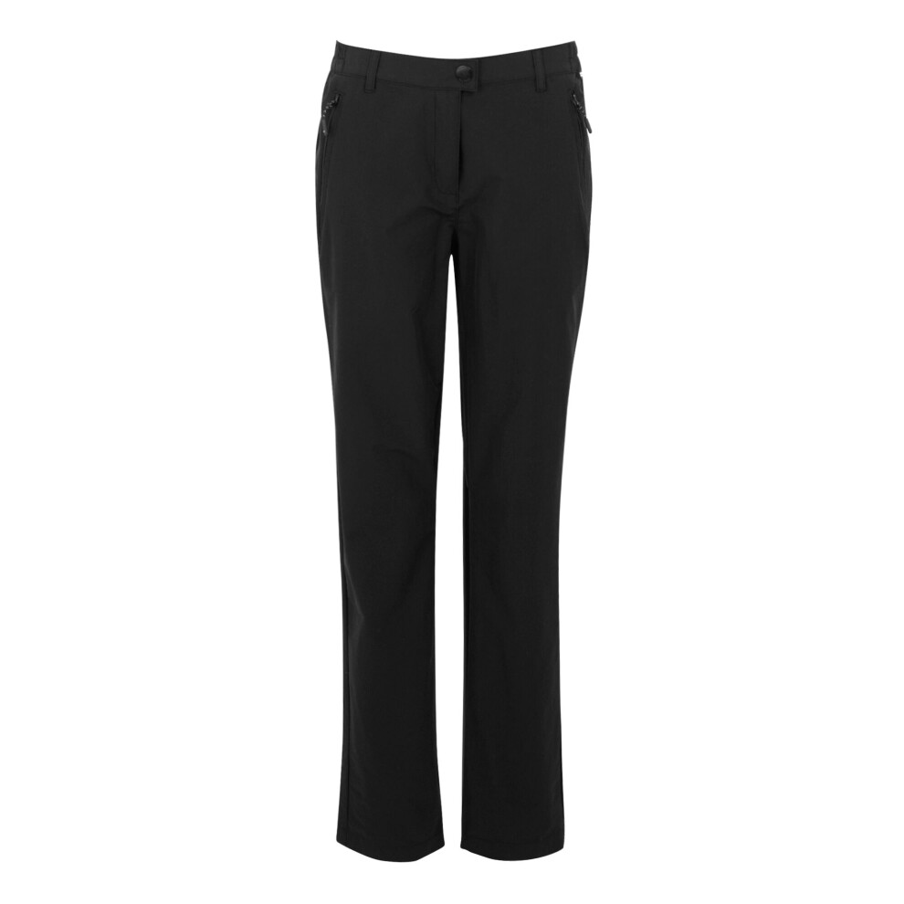 Regatta (8 Uk R, Black) Womens/Ladies Highton Ii Hiking Trousers
