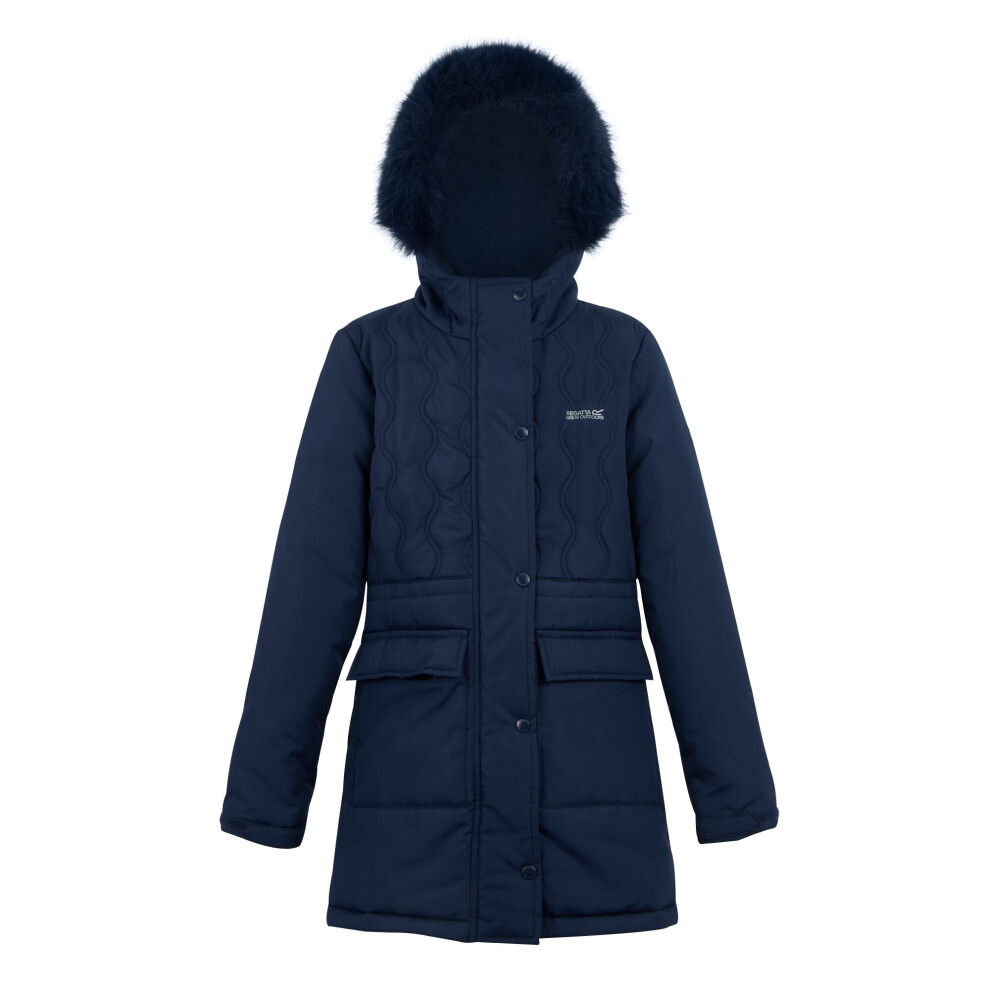 Regatta (13 Years, Navy) Childrens/Kids Fabrizia Ii Quilted Jacket
