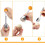 Egg Cracker Topper Set Soft Hard Boiled Eggs Separator Tool 4 Egg Cups,4 Metal Spoons&2 Soft Boiled Egg Cutter or Opener 10