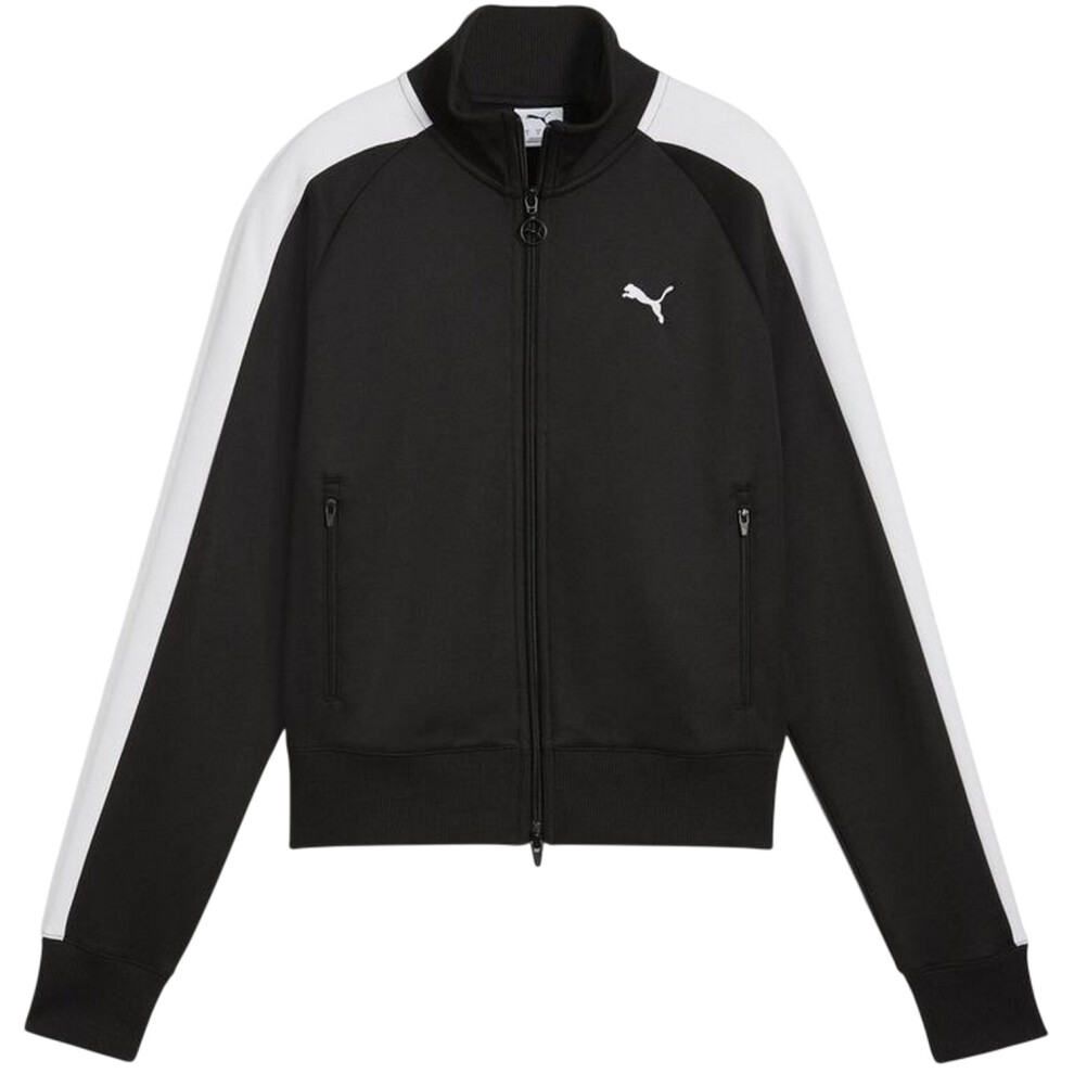 Puma (12 Uk, Black) Womens/Ladies T7 Track Jacket