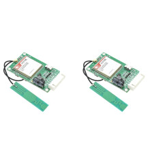 2X A7670E SIMCOM 4G LTE Cat1 Module Kernbord met SIM-Kaartsleuf TTL UART 2G LTE-FDD B1/B3/B5/B7/B8/B20 GSM 900/1800MHz