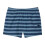 Lacoste (S, Blue) Lacoste Mens Striped Swimming Trunks 1