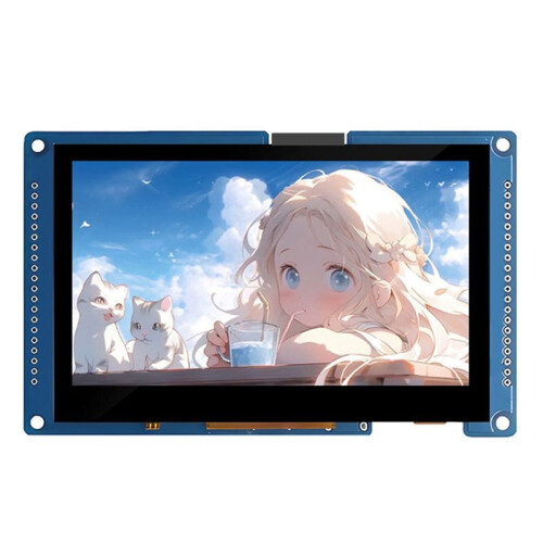 ESP32-S3 Development Board IPS Capacitive Touch Display Screen 800x480 4.3 Inch Display WiFi BLE5 16MB Flash 8MB PSRAM 1
