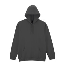 (L, Smoke) Gildan Unisex Adult Midweight Hoodie
